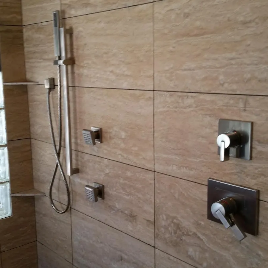 Shower fixture installation for Water Heater Replacement in Cascades